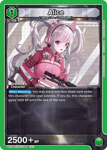 Alice (069), UE14BT: GODDESS OF VICTORY: NIKKE UE14BT/NIK-1-069