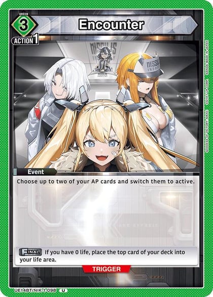 Encounter (098), UE14BT: GODDESS OF VICTORY: NIKKE UE14BT/NIK-1-098