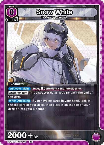 Snow White (111), UE14BT: GODDESS OF VICTORY: NIKKE UE14BT/NIK-1-111