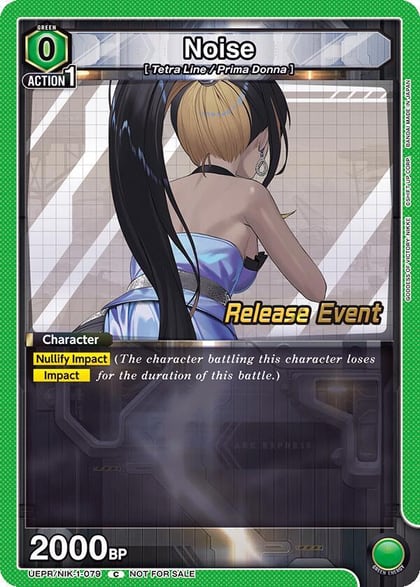 Noise, UE14BT: GODDESS OF VICTORY: NIKKE Release Event Cards UEPR/NIK-1-079