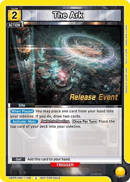 The Ark, UE14BT: GODDESS OF VICTORY: NIKKE Release Event Cards UEPR/NIK-1-108