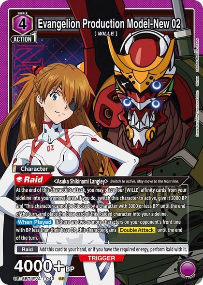 Evangelion Production Model-New 02, UE15BT: Evangelion: New Theatrical Edition UE15BT/EVA-1-043