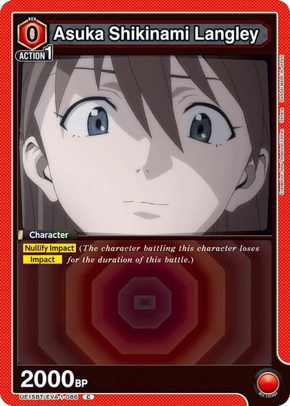 Asuka Shikinami Langley (086), UE15BT: Evangelion: New Theatrical Edition UE15BT/EVA-1-086