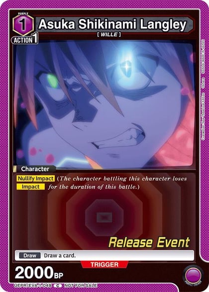 Asuka Shikinami Langley (049), UE15BT: Evangelion: New Theatrical Edition Release Event Cards UEPR/EVA-1-049