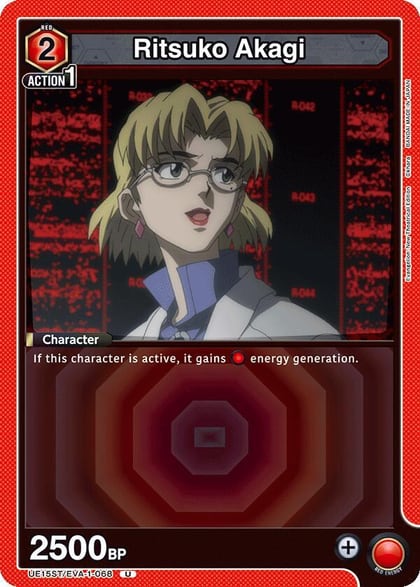 Ritsuko Akagi, UE15ST: Evangelion: New Theatrical Edition Starter Deck UE15ST/EVA-1-068