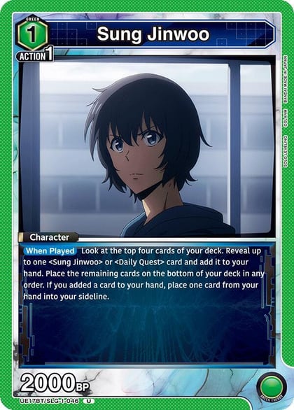 Sung Jinwoo (046), UE17BT: SOLO LEVELING UE17BT/SLG-1-046