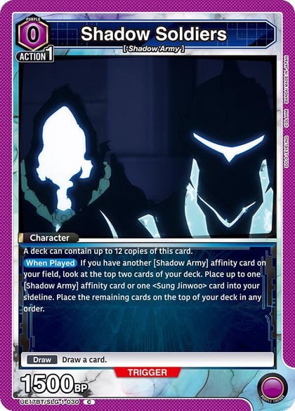 Shadow Soldiers, UE17BT: SOLO LEVELING UE17BT/SLG-1-030