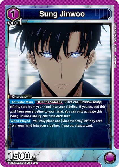 Sung Jinwoo (019), UE17BT: SOLO LEVELING UE17BT/SLG-1-019