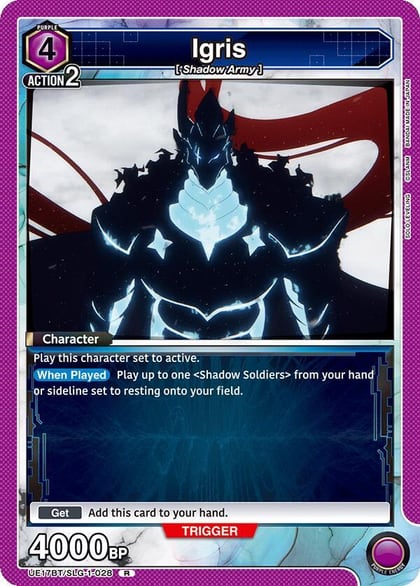Igris, UE17BT: SOLO LEVELING UE17BT/SLG-1-028