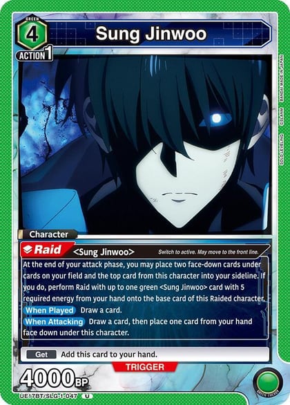 Sung Jinwoo (047), UE17BT: SOLO LEVELING UE17BT/SLG-1-047