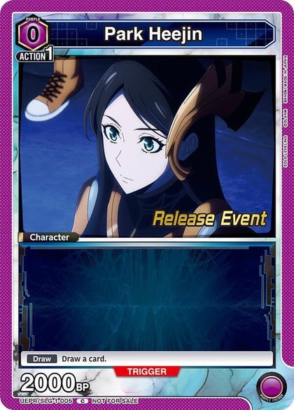 Park Heejin (005), UE17BT: SOLO LEVELING Release Event Cards UE17BT/SLG-1-005