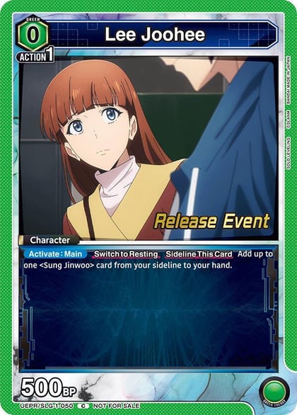 Lee Joohee (050), UE17BT: SOLO LEVELING Release Event Cards UE17BT/SLG-1-050