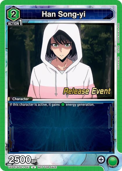 Han Song-yi (041), UE17BT: SOLO LEVELING Release Event Cards UE17BT/SLG-1-041