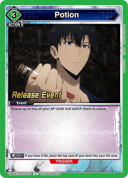 Potion, UE17BT: SOLO LEVELING Release Event Cards UE17BT/SLG-1-079