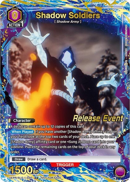 Shadow Soldiers (C*), UE17BT: SOLO LEVELING Release Event Cards UE17BT/SLG-1-030