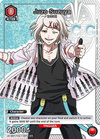 Juzo Suzuya (087) (C*), UE18BT: Tokyo Ghoul UE18BT/TKG-1-087