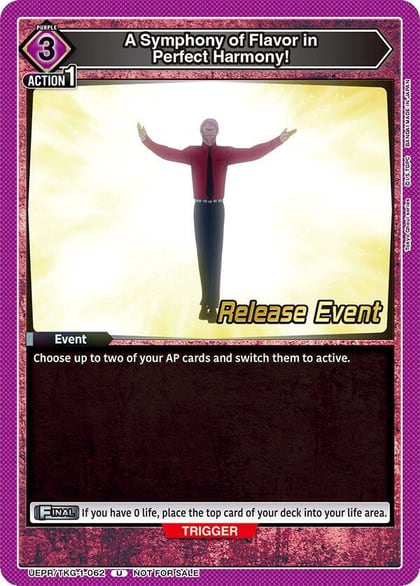 A Symphony of Flavor in Perfect Harmony!, UE18BT: Tokyo Ghoul Release Event Cards UEPR/TKG-1-062