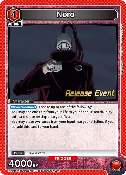 Noro, UE18BT: Tokyo Ghoul Release Event Cards UEPR/TKG-1-079
