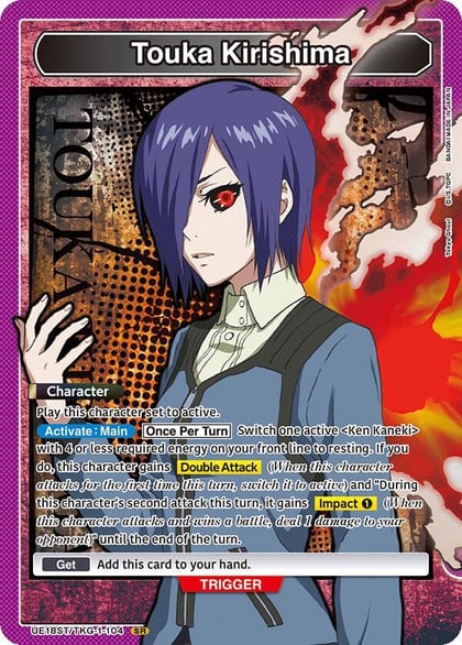 Touka Kirishima (104), UE18ST: Tokyo Ghoul Starter Deck UE18ST/TKG-1-104