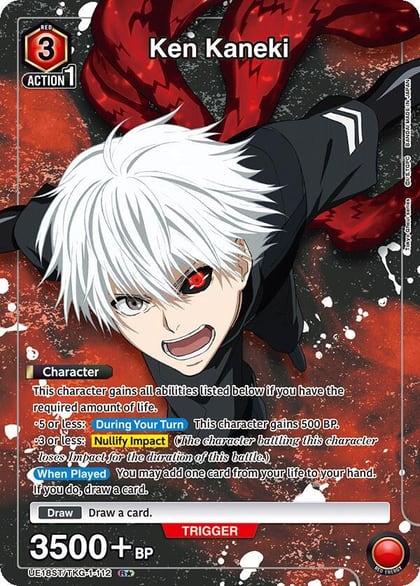 Ken Kaneki (112) (R*), UE18ST: Tokyo Ghoul Starter Deck UE18ST/TKG-1-112