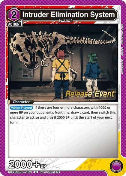 Intruder Elimination System - Release Event, UE19BT: SAKAMOTO DAYS Release Event Cards UE19BT/SMD-1-064