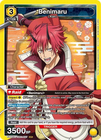 Benimaru (027), UE20BT: That Time I Got Reincarnated as a Slime UE20BT/TSK-1-027
