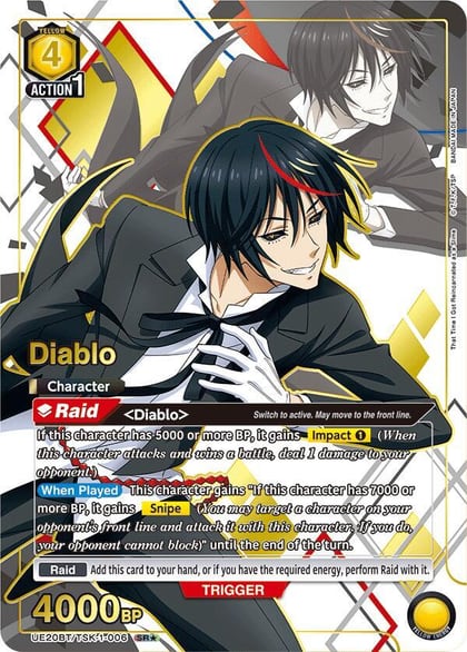 Diablo (006) (SR*), UE20BT: That Time I Got Reincarnated as a Slime UE20BT/TSK-1-006