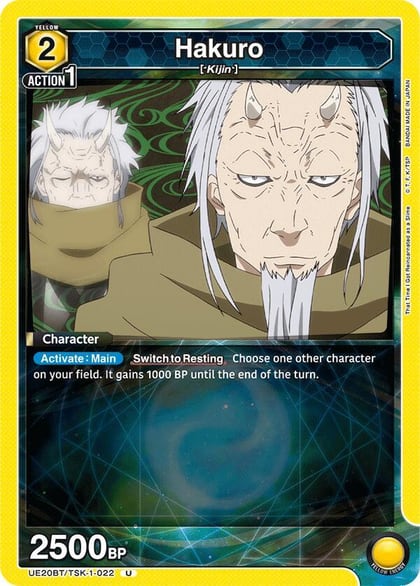Hakuro (022), UE20BT: That Time I Got Reincarnated as a Slime UE20BT/TSK-1-022