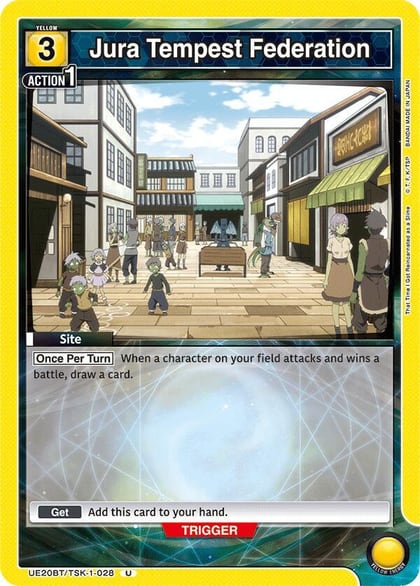 Jura Tempest Federation, UE20BT: That Time I Got Reincarnated as a Slime UE20BT/TSK-1-028