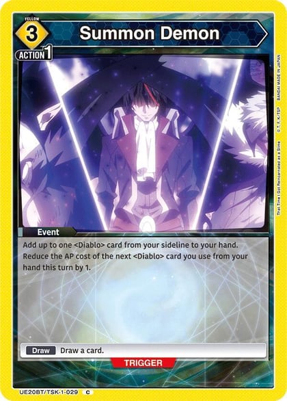Summon Demon, UE20BT: That Time I Got Reincarnated as a Slime UE20BT/TSK-1-029