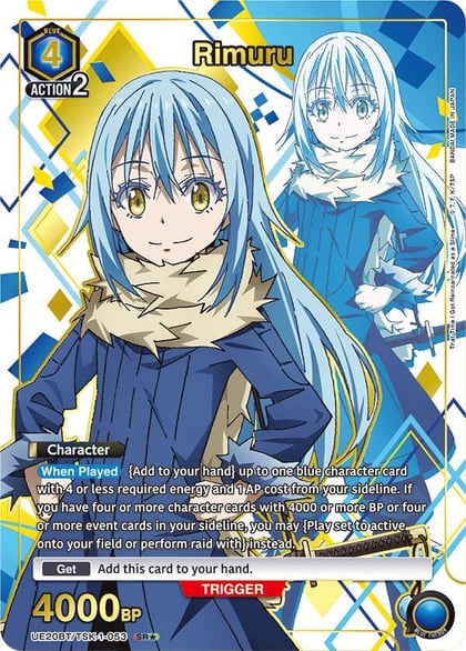 Rimuru (053) (SR*), UE20BT: That Time I Got Reincarnated as a Slime UE20BT/TSK-1-053