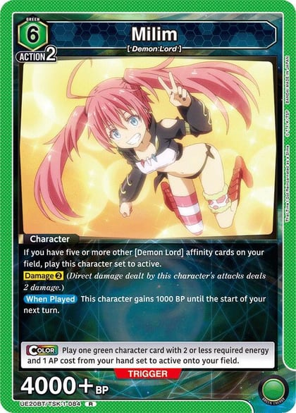 Milim (084), UE20BT: That Time I Got Reincarnated as a Slime UE20BT/TSK-1-084