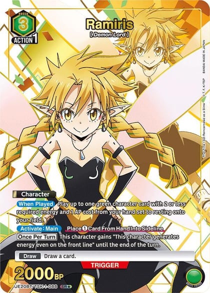 Ramiris (088) (SR*), UE20BT: That Time I Got Reincarnated as a Slime UE20BT/TSK-1-088