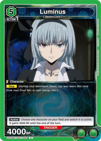 Luminus (093), UE20BT: That Time I Got Reincarnated as a Slime UE20BT/TSK-1-093