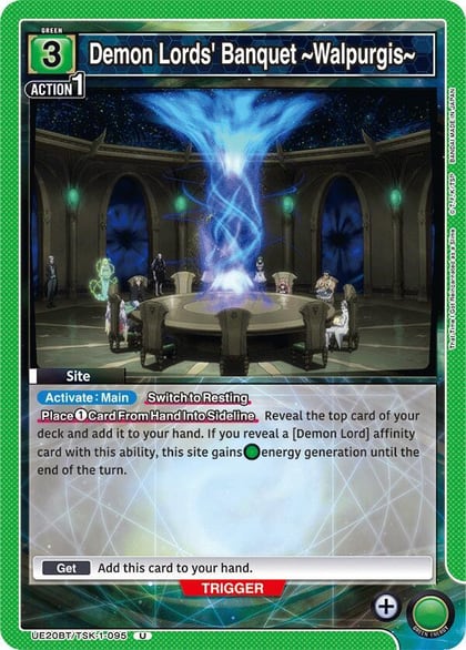 Demon Lords' Banquet ~Walpurgis~, UE20BT: That Time I Got Reincarnated as a Slime UE20BT/TSK-1-095