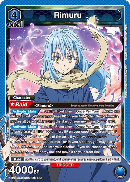Rimuru (018), UE20BT: That Time I Got Reincarnated as a Slime UE20BT/TSK-2-018