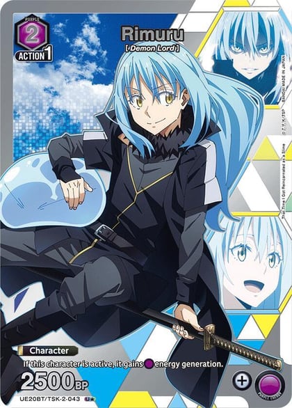 Rimuru (043) (U*), UE20BT: That Time I Got Reincarnated as a Slime UE20BT/TSK-2-043
