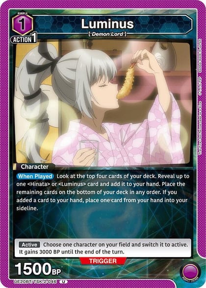 Luminus (046), UE20BT: That Time I Got Reincarnated as a Slime UE20BT/TSK-2-046
