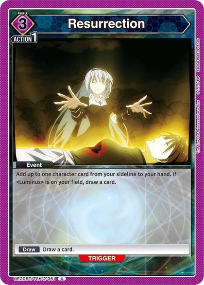 Resurrection, UE20BT: That Time I Got Reincarnated as a Slime UE20BT/TSK-2-061
