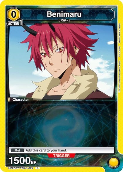 Benimaru (024) (Box Topper Foil), UE20BT: That Time I Got Reincarnated as a Slime UE20BT/TSK-1-024