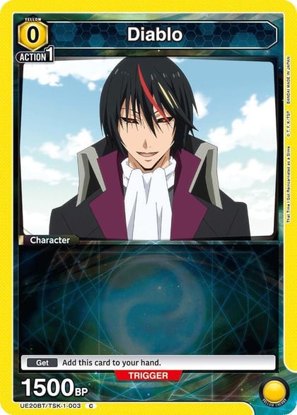 Diablo (003) (Box Topper Foil), UE20BT: That Time I Got Reincarnated as a Slime UE20BT/TSK-1-003