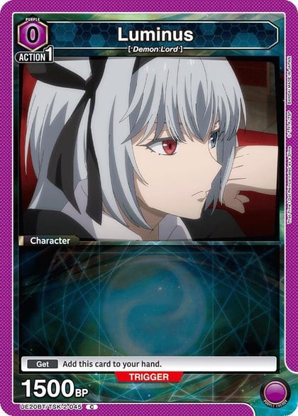 Luminus (045) (Box Topper Foil), UE20BT: That Time I Got Reincarnated as a Slime UE20BT/TSK-2-045
