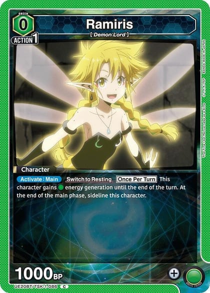 Ramiris (086) (Box Topper Foil), UE20BT: That Time I Got Reincarnated as a Slime UE20BT/TSK-1-086