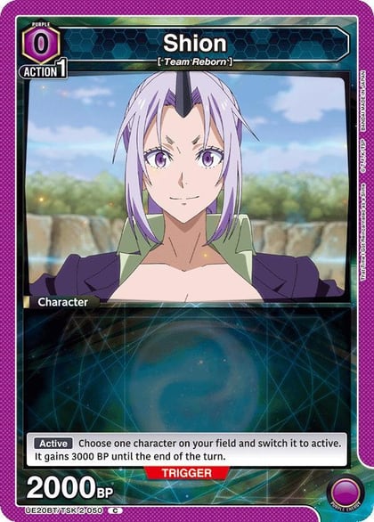 Shion (050) (Box Topper Foil), UE20BT: That Time I Got Reincarnated as a Slime UE20BT/TSK-2-050