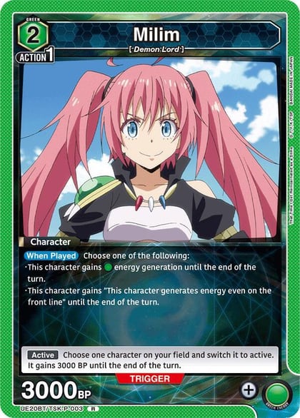 Milim (P-003), UE20BT: That Time I Got Reincarnated as a Slime UE20BT/TSK-P-003