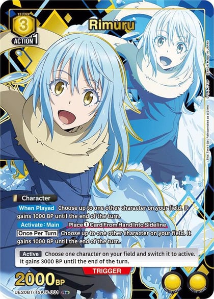 Rimuru (P-001) (R*), UE20BT: That Time I Got Reincarnated as a Slime UE20BT/TSK-P-001