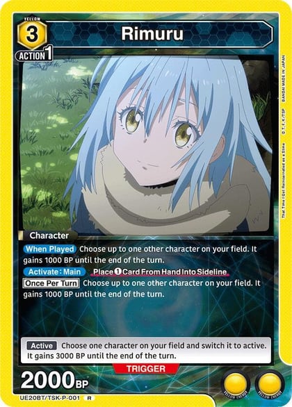 Rimuru (P-001), UE20BT: That Time I Got Reincarnated as a Slime UE20BT/TSK-P-001