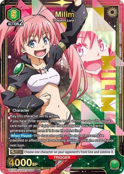 Milim (P-006) (R*), UE20BT: That Time I Got Reincarnated as a Slime UE20BT/TSK-P-006