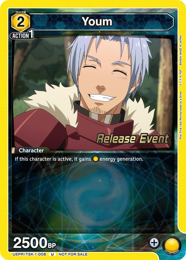 Youm, UE20BT: That Time I Got Reincarnated as a Slime Release Event Cards UEPR/TSK-1-008