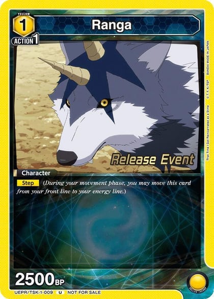 Ranga (009), UE20BT: That Time I Got Reincarnated as a Slime Release Event Cards UEPR/TSK-1-009